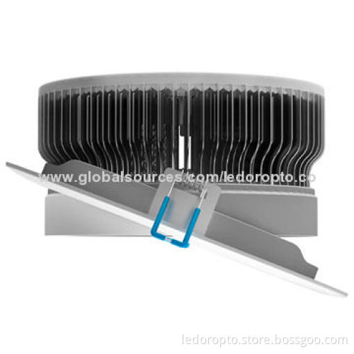 LD 24W LED Ceiling Light with 64 Pieces Aluminum Fins, Bridgelux/Epistar/EpiLEDs Chips